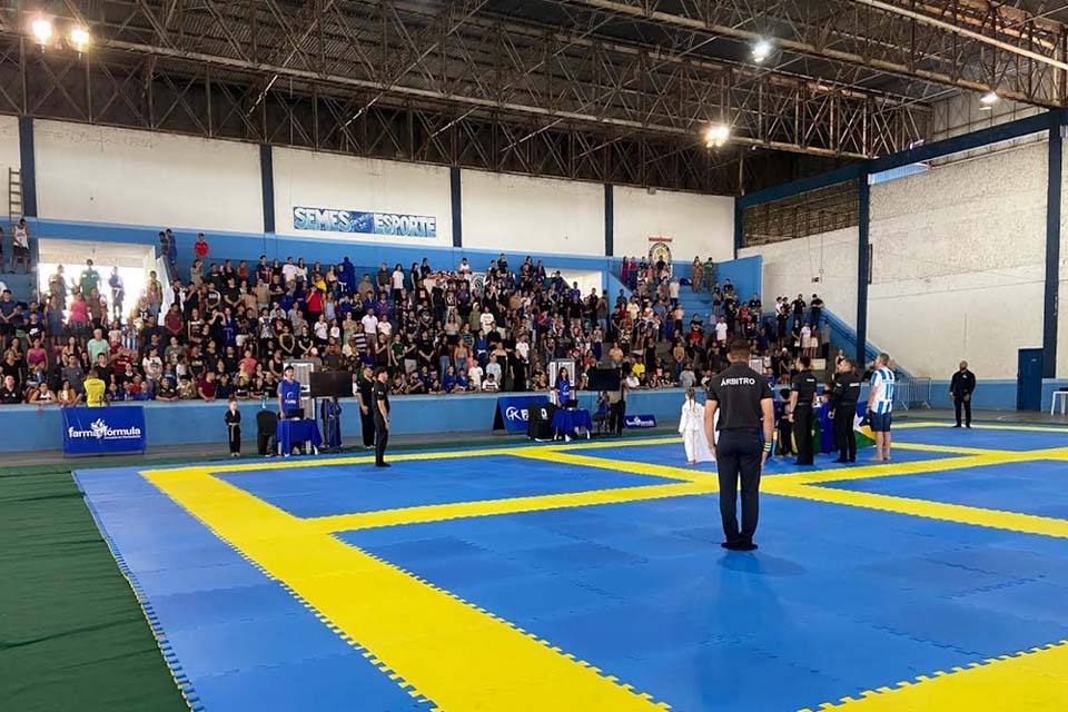 Segunda etapa do Circuito Rondoniense de Jiu-Jitsu reune mais de 660 atletas e agita Ji-Paraná
