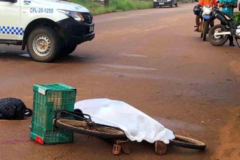   Ciclista é assassinado à tiros na zona leste de Porto Velho