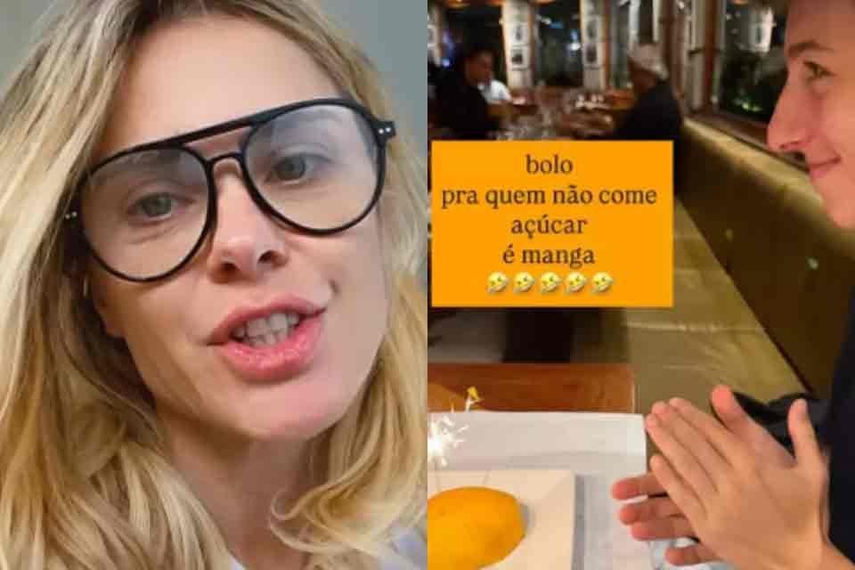 Carolina Dieckmann rebate críticas após filho comemorar aniversário com manga no lugar do bolo