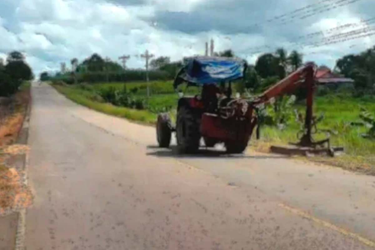 Governo investe em roçagem mecanizada e manutenção asfáltica, entre Ouro Preto do Oeste e Vale do Paraíso