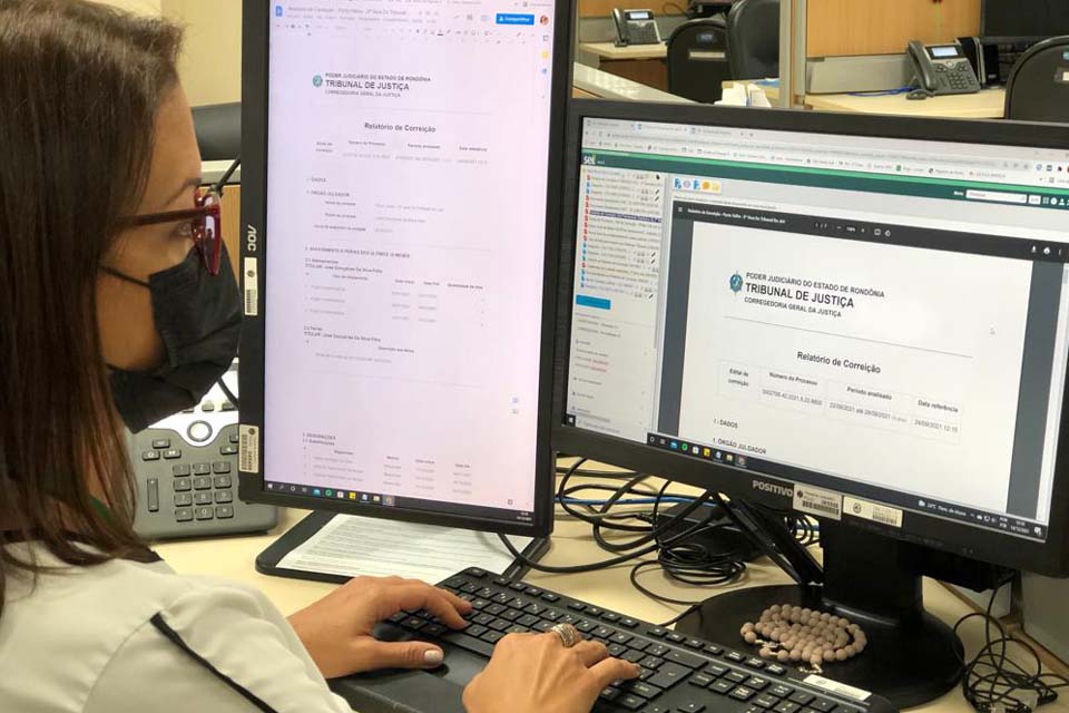 Corregedoria do TJRO cumpriu 100% das correições judiciais com a Correição Permanente Eletrônica