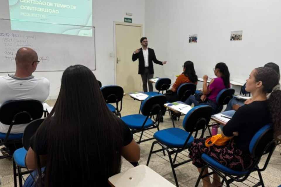 Machadinho do Oeste recebe projeto de educação previdenciária “Iperon Perto de Você”