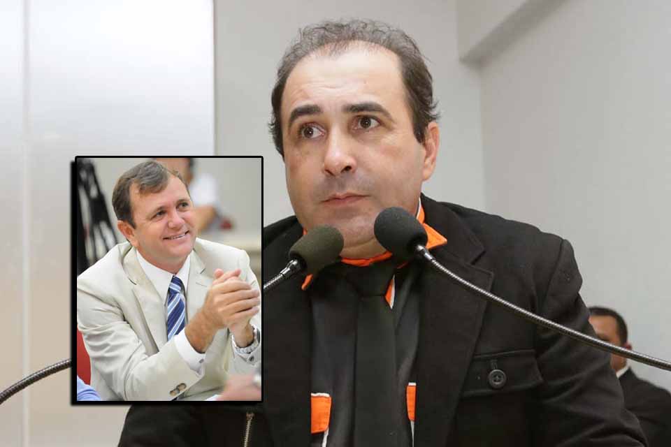 Ex-parlamentar ameaça deputado de Rondônia de morte; Adriano Boiadeiro fala em arrancar pescoço de Luizinho Goebel