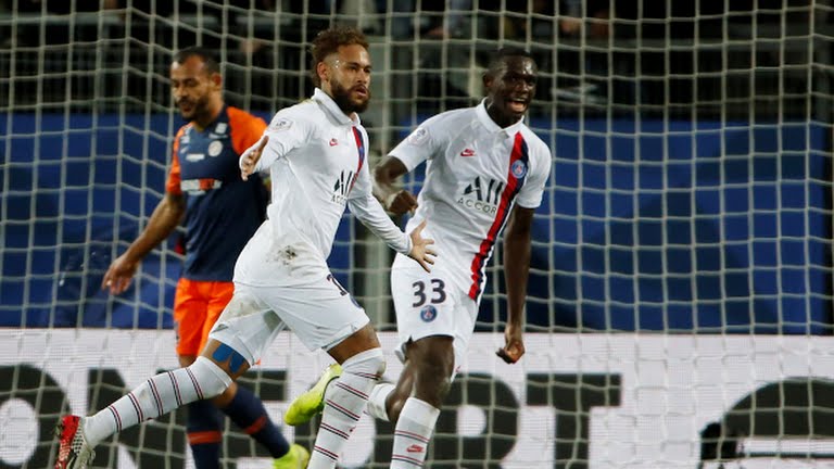 VÍDEO - Neymar marca golaço de falta e PSG vence o Montpellier de virada