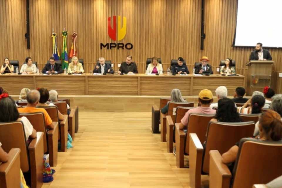  Ministério Público de Rondônia promove evento alusivo ao mês internacional da pessoa idosa