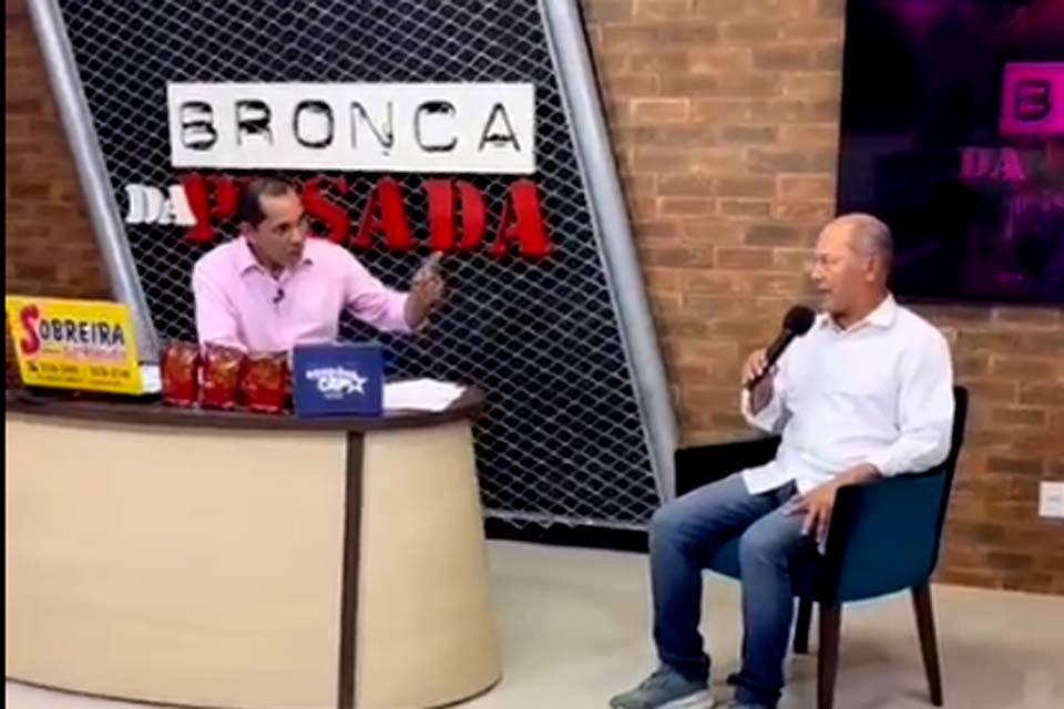 Em entrevista ao programa Bronca da Pesada, no Canal 35 Coronel Chrisóstomo presta contas do seu mandato em prol da região do Vale do Jamari