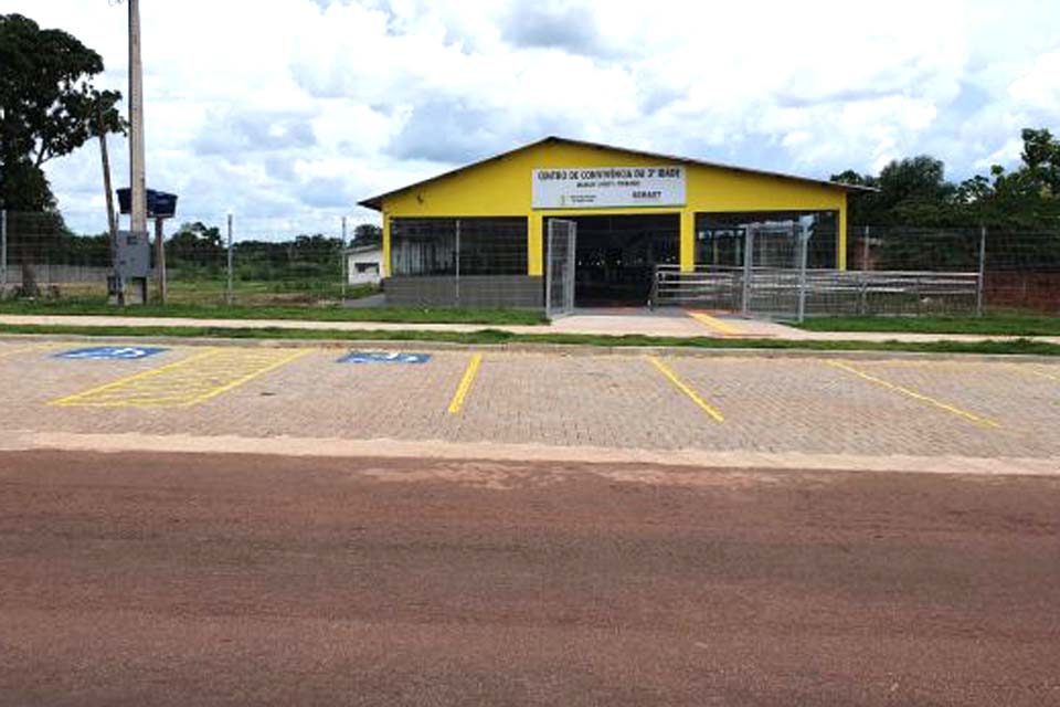 Obras de mobilidade urbana e acessibilidade são executadas pela Seosp no Centro de Convivência