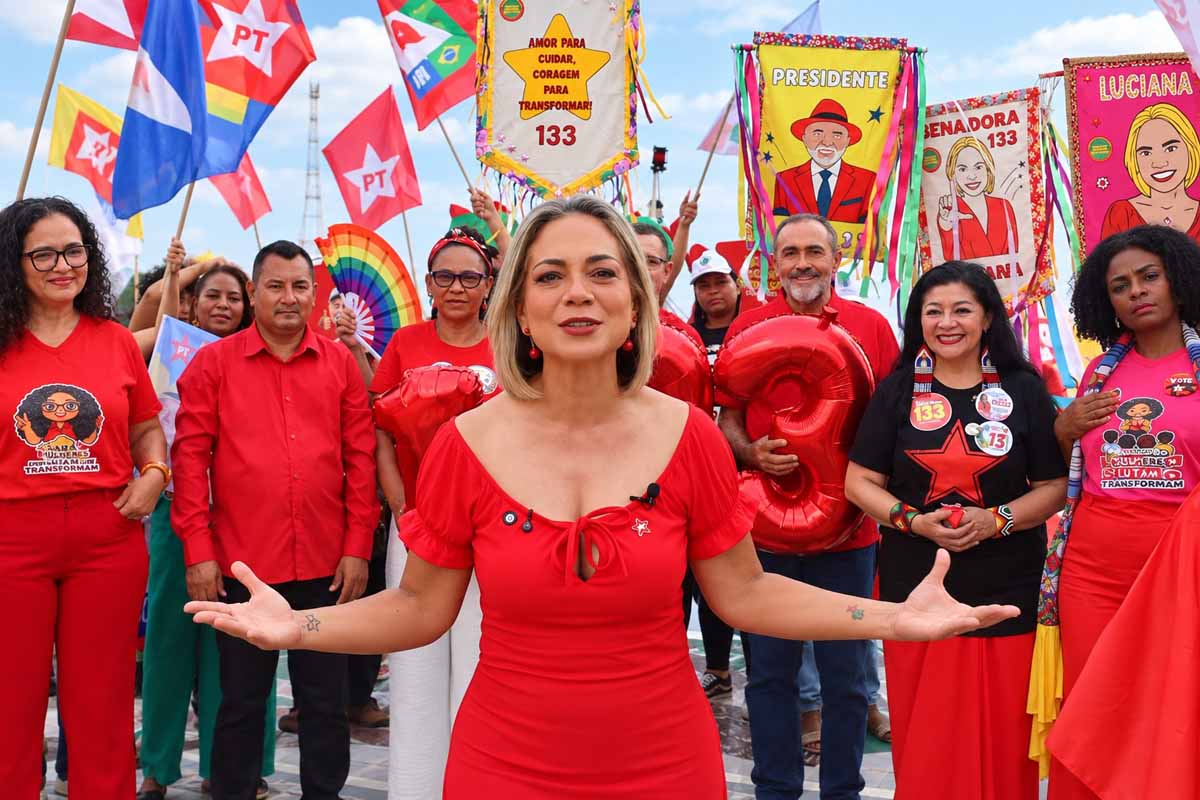 Luciana encerra programa eleitoral no rio Madeira, agradece 45 dias de campanha e faz apelo pelo segundo voto