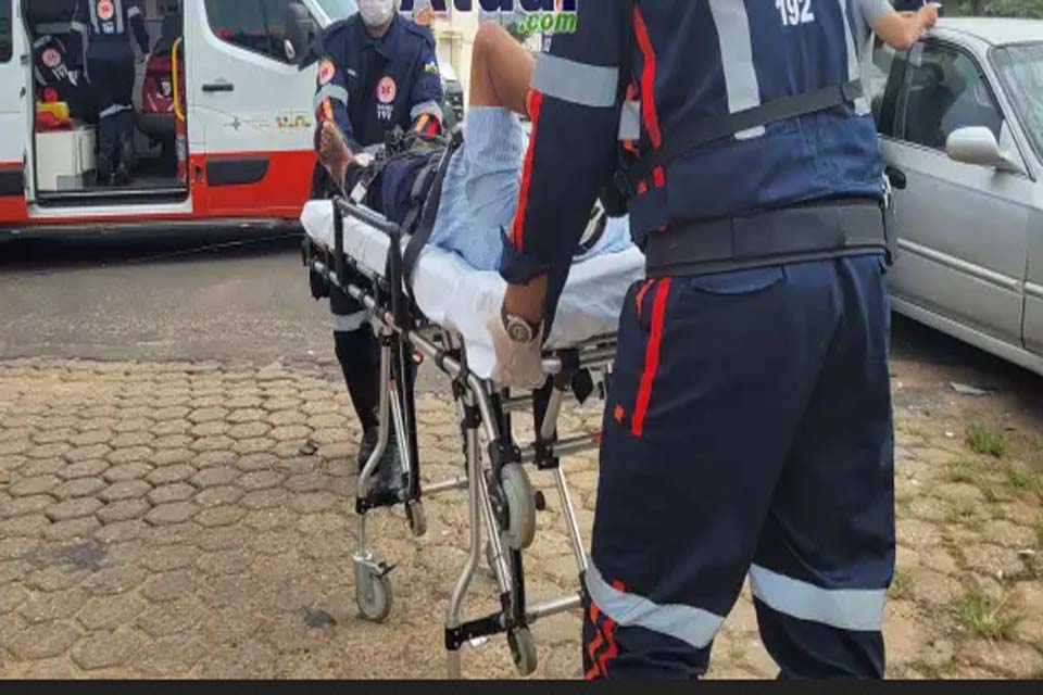 Colisão entre veículos deixa feridos em cruzamento de Ji-Paraná