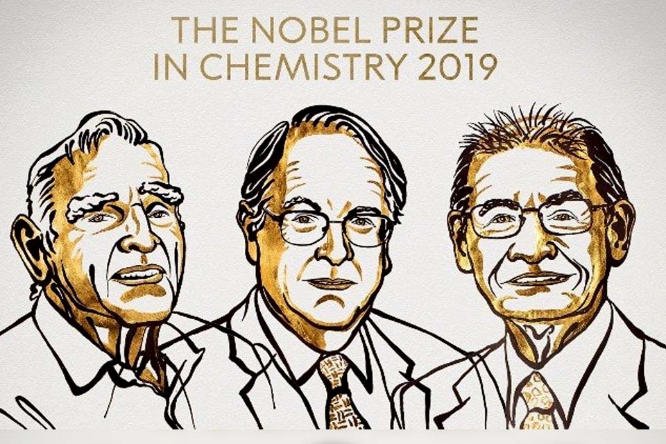 Nobel de Química é de 3 cientistas que criaram bateria para celular