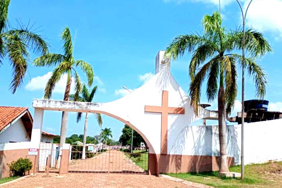 Prazo para construção e reformas no Cemitério Municipal de Rolim de Moura vai até 19 de outubro
