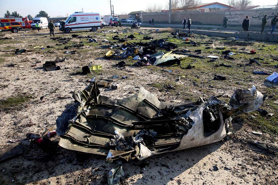 Ucrânia não descarta ataque com míssil a avião que caiu em Teerã