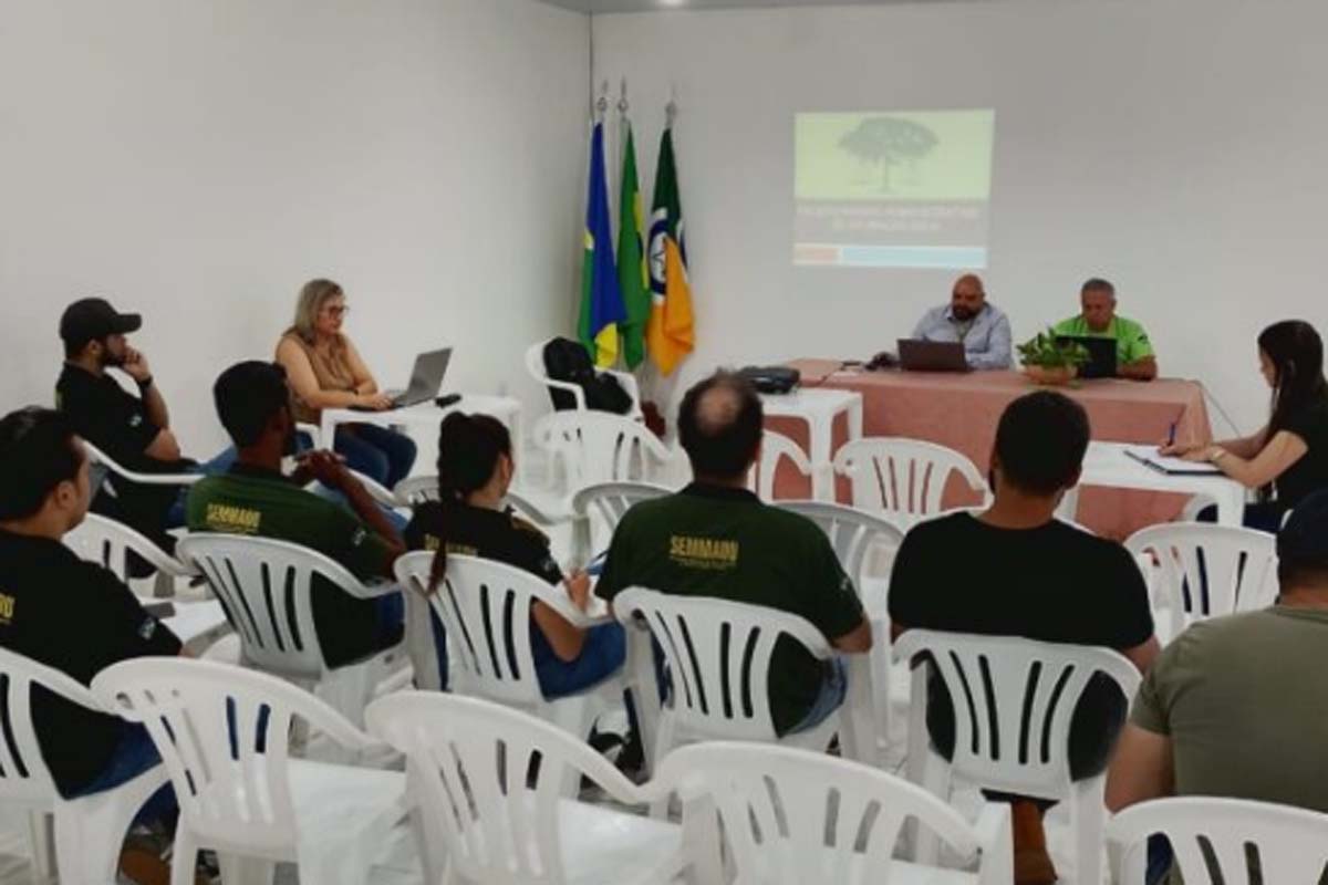 Servidores da SEMMADU de Rolim de Moura aprimoram conhecimentos em capacitação promovida pela SEDAM