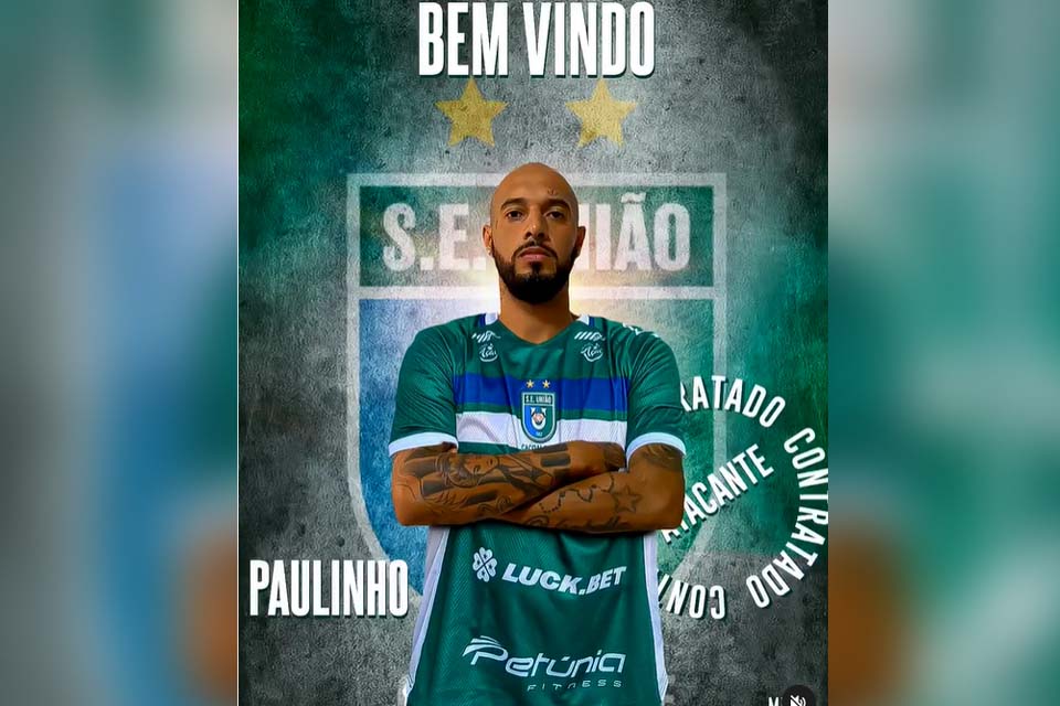 União Cacoalense acerta com o atacante Paulinho, ex-Flamengo, para o Rondoniense 2023