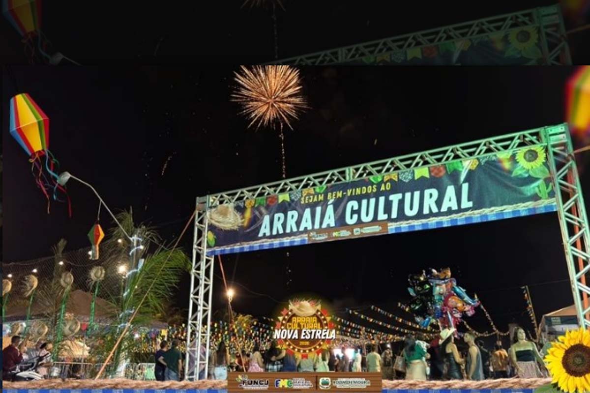 Arraiá Cultural de Nova Estrela 2026 reúne comunidade em noite de cultura e festa
