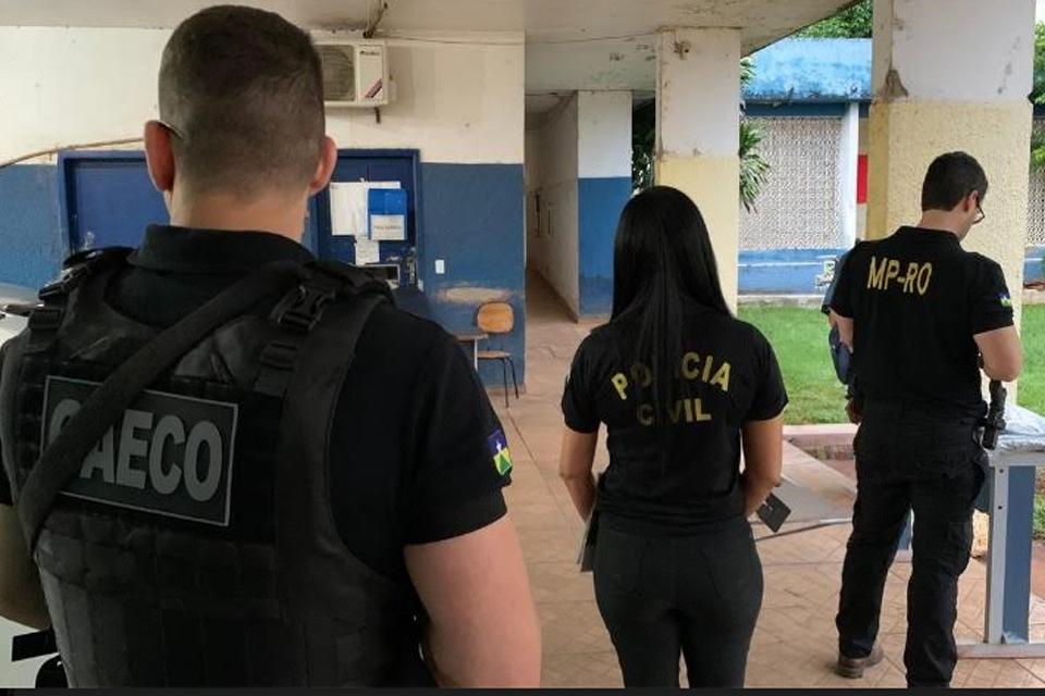 Ministério Público deflagra operação contra crimes praticados na Prefeitura de Guajará-Mirim