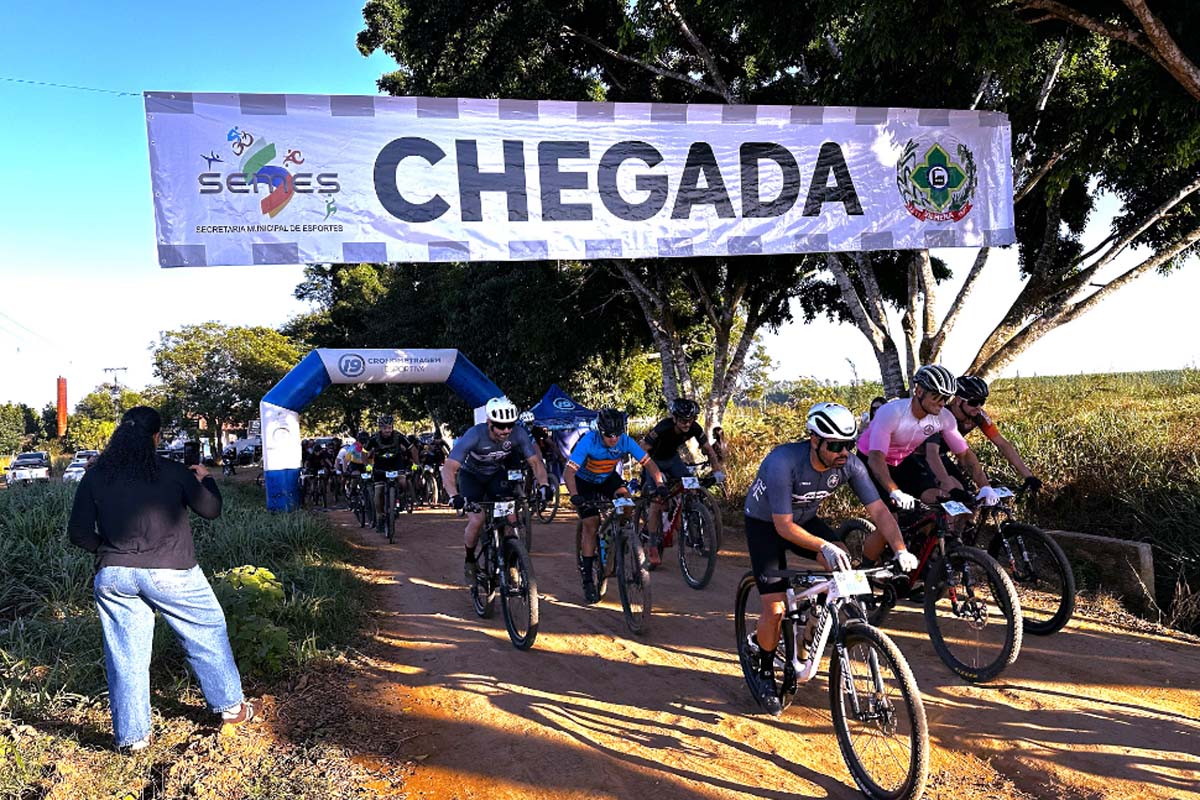 1ª Etapa do Circuito Vilhenense de MTB foi marcada por disputas acirradas