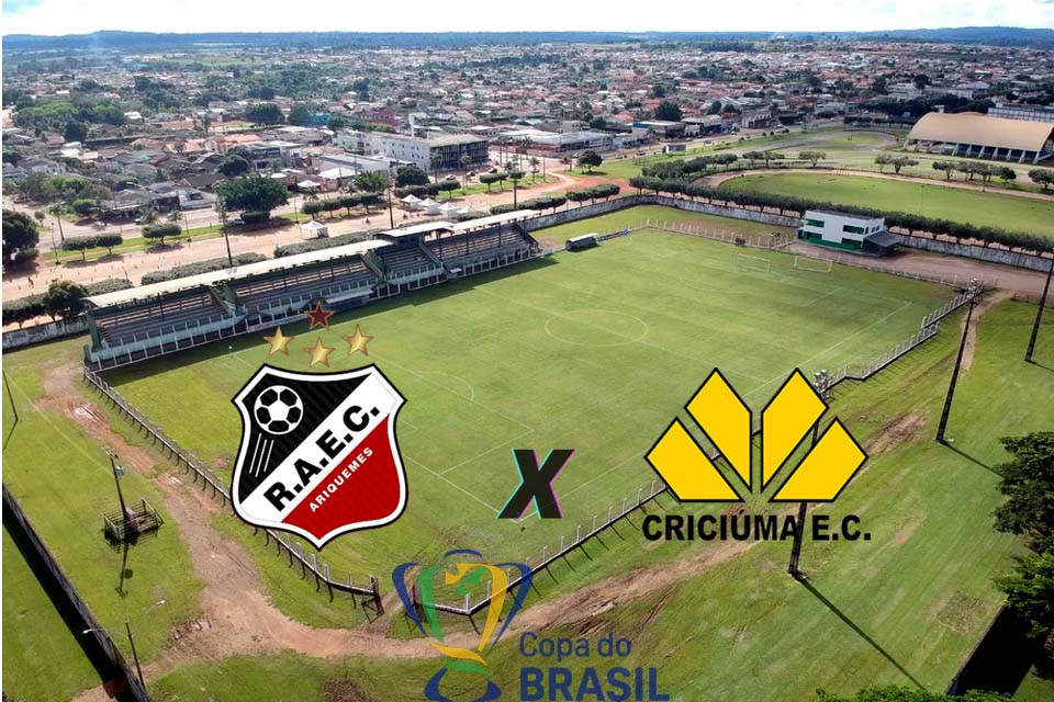 Copa do Brasil: CBF altera horário de Real Ariquemes x Criciúma