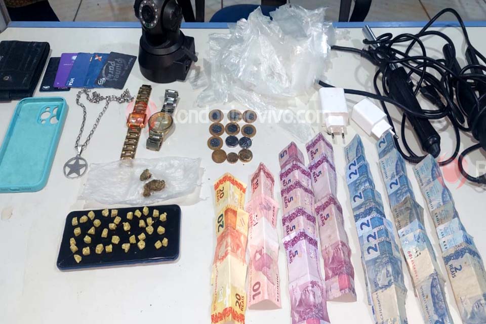 Faccionado é preso com drogas em boca de fumo na região Central