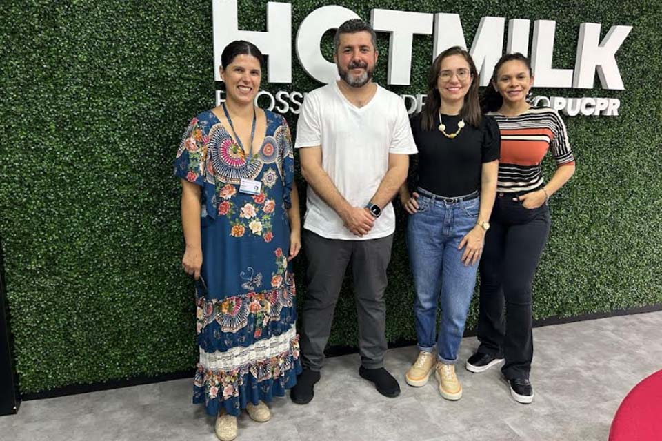 Sebrae-RO realiza visita técnica ao Hub de Inovação da PUC/PR e fortalece parcerias estratégicas no Ecossistema de Inovação Nacional