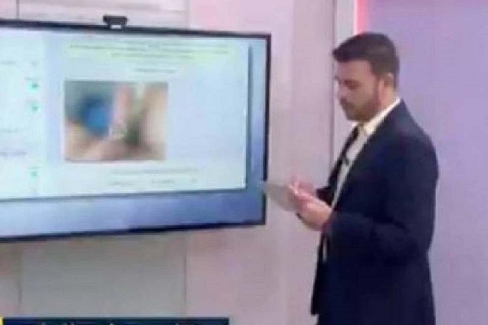 VÍDEO - Apresentador da Globo recebe nude ao vivo e é demitido