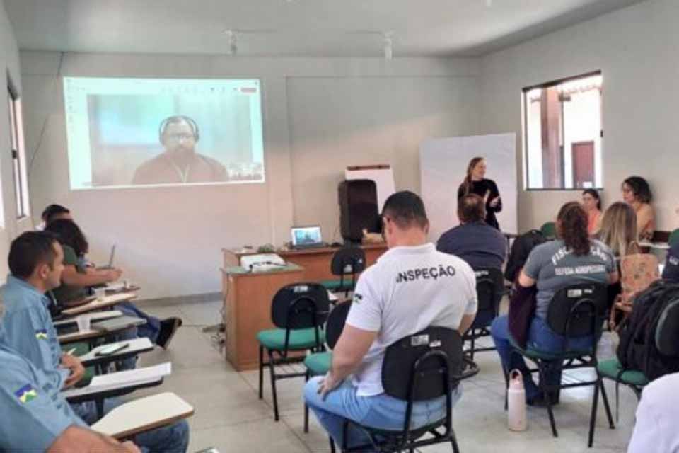 Governo de Rondônia realiza III Treinamento de Padronização das Ações do Serviço de Inspeção Estadual