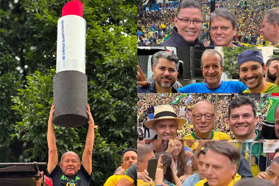 Políticos de Rondônia marcam presença em ato pró-anistia liderado por Bolsonaro na Av. Paulista; confira o que disseram