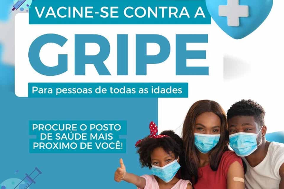 Prefeitura informa unidades de Saúde disponíveis para vacinação contra a gripe