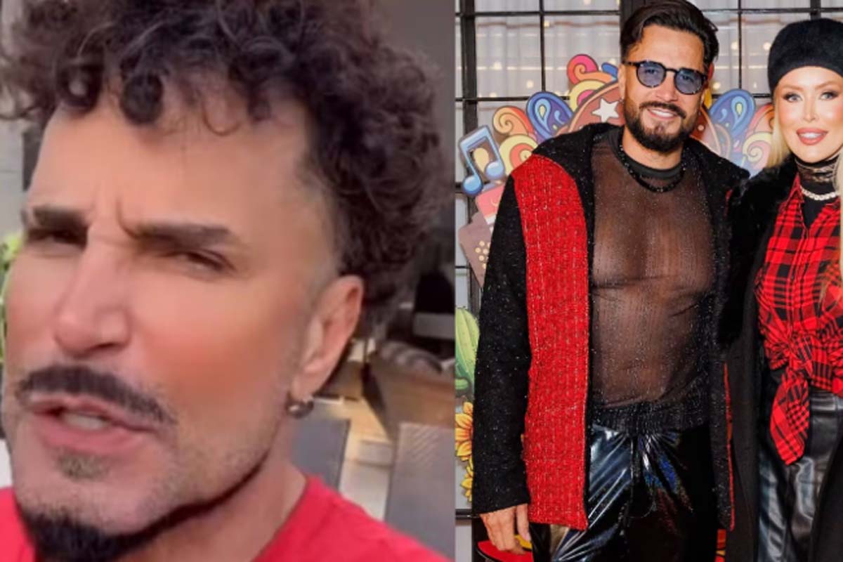 Após viralizar com harmonização, Latino vai a evento com a mulher