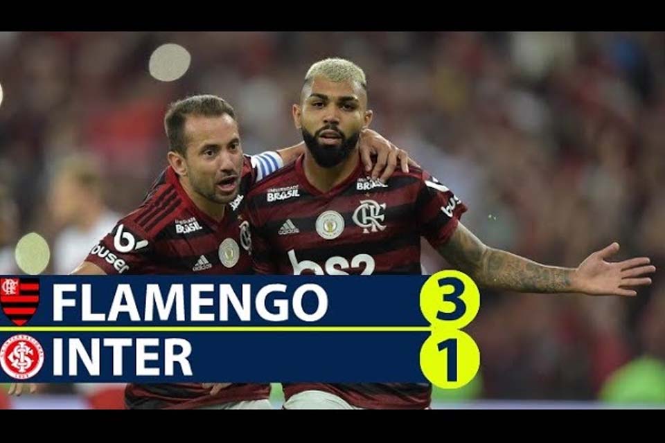 VÍDEO - Gols e Melhores Momentos de Flamengo 3 x 1 Internacional