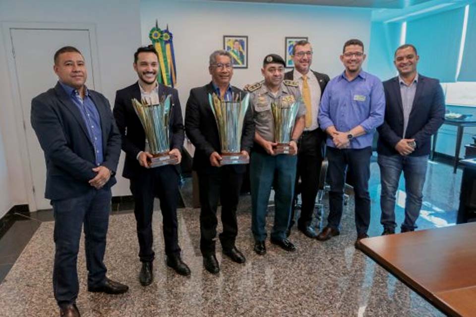 Seduc, Sesau e PM recebem premiações de melhores colocadas nos Jogos dos Servidores de Rondônia