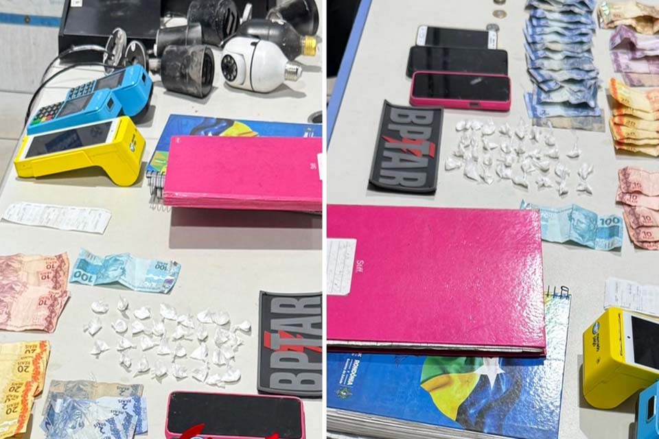 BPPTAR prende jovem por tráfico de drogas em conveniência na zona leste