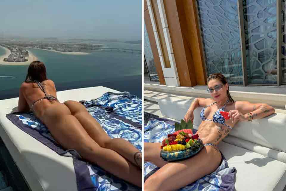 “Bom dia, Brasil”: Virginia posa de fio-dental e recebe curtida de Vini Jr. em meio a rumores de affair