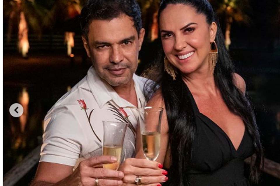 Graciele Lacerda compartilha fotos inéditas do noivado com Zezé Di Camargo