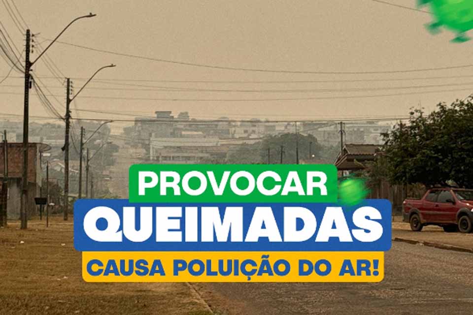 Prefeitura de Espigão do Oeste orienta população a denunciar queimadas urbanas 