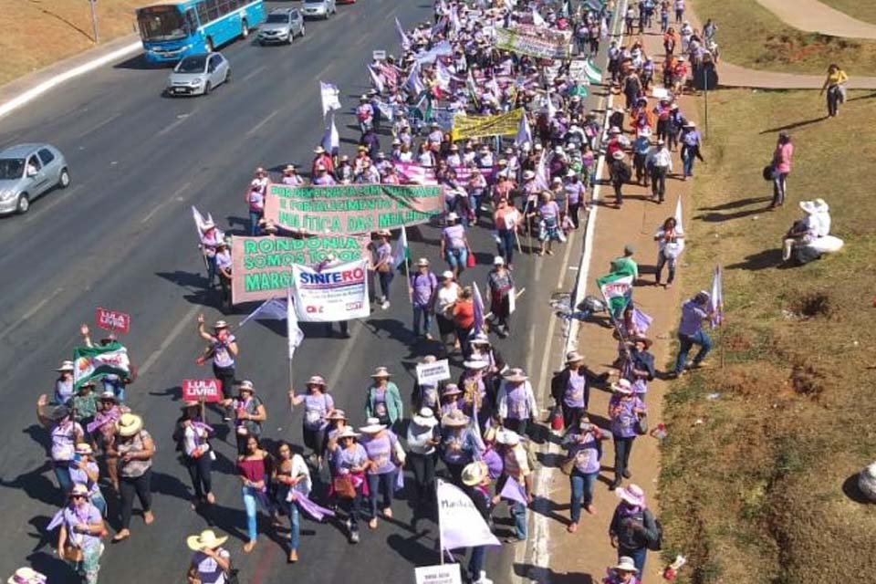Sintero participa da Marcha das Margaridas em Brasília