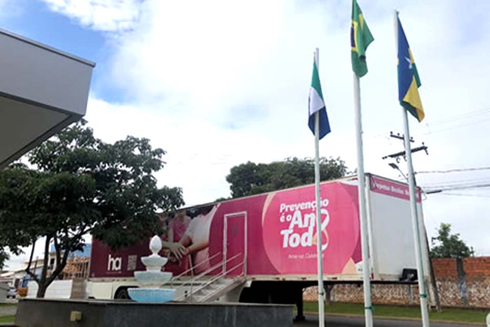 Carreta do Hospital de Amor estará na Estância Turística de Ouro Preto do Oeste, nos dias 12, 13 e 14 de março