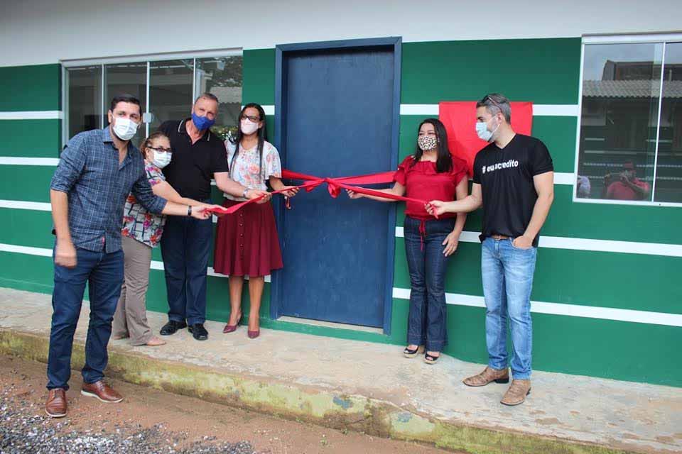 Viabilizadas com emenda de deputado estadual, novas salas são inauguradas na Escola Balão Mágico, em Ariquemes