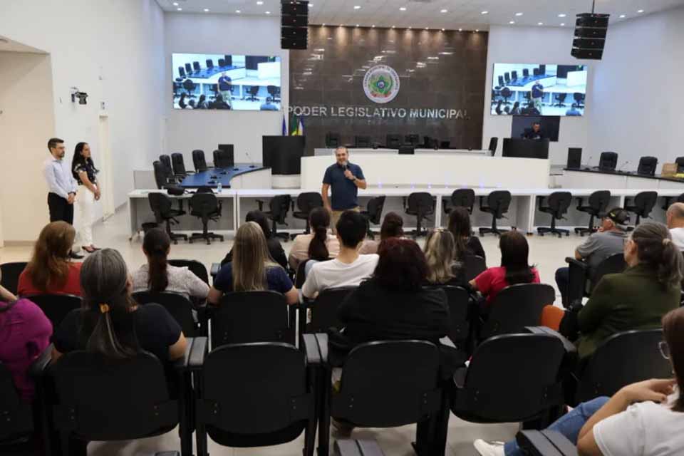 Projeto Interação Pré-Aposentadoria leva informação para servidores de Vilhena