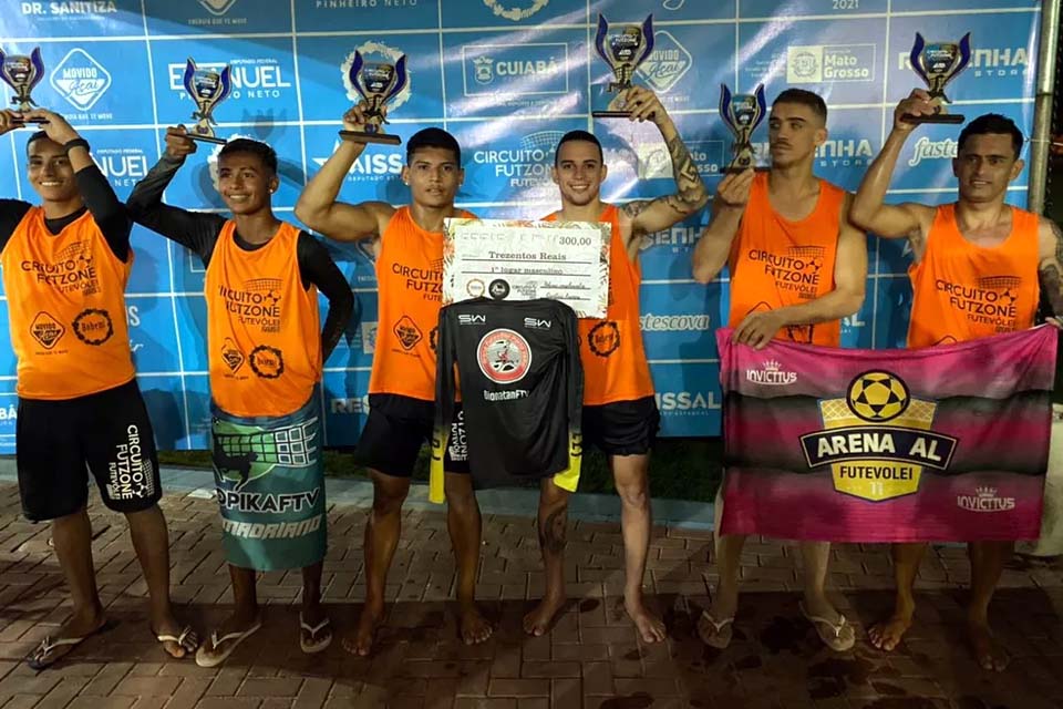 Após saída do Sampaio Corrêa, Gabriel Vasconcelos é campeão de futvôlei junto com Dion em Cuiabá