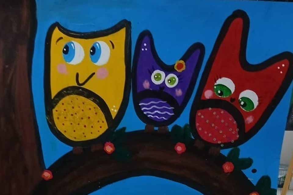 Exposição valoriza produções artísticas de crianças da Educação Especial na Semed