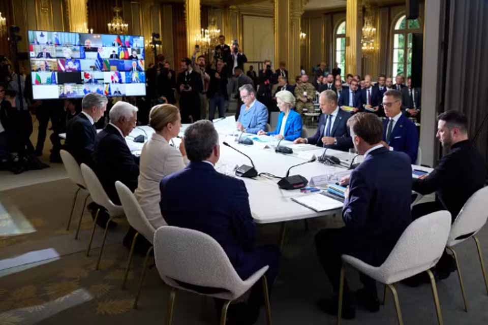 Guerra Rússia X Ucrânia: 26 países prometeram enviar tropas como garantia de segurança, diz Macron após reunião