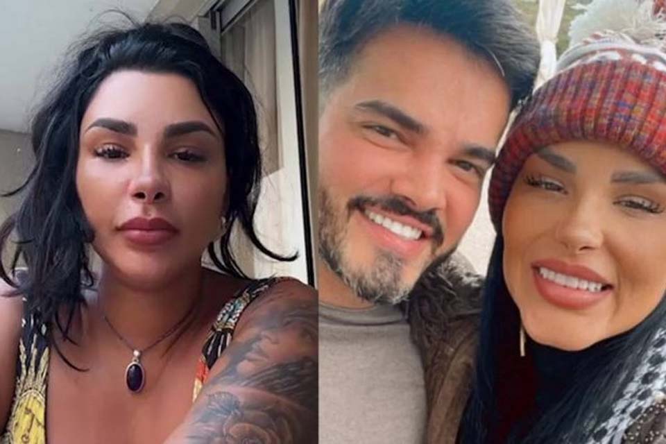 Jenny Miranda afirma que o ex-marido é gay e vivia casamento de fachada