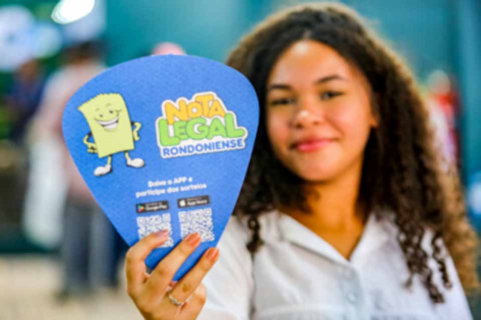 Nota Legal: prêmio de R$ 50 mil é destinado a rondonienses e incentiva cidadania fiscal