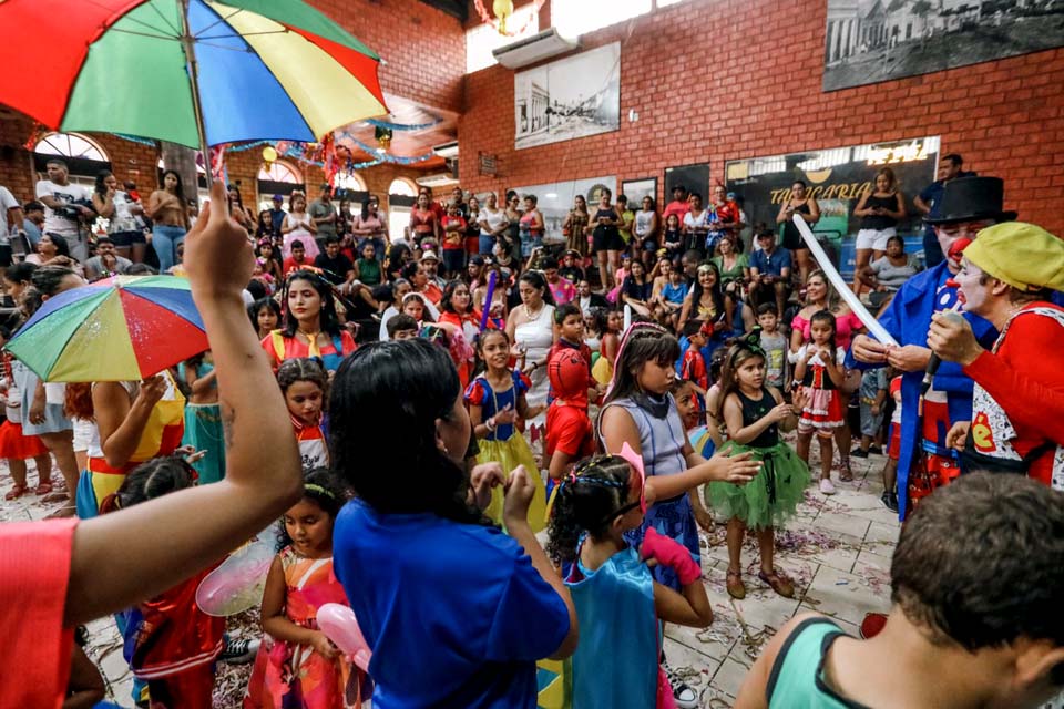 4ª edição do Curumim Folia agita público infantil no Mercado Cultural em Porto Velho
