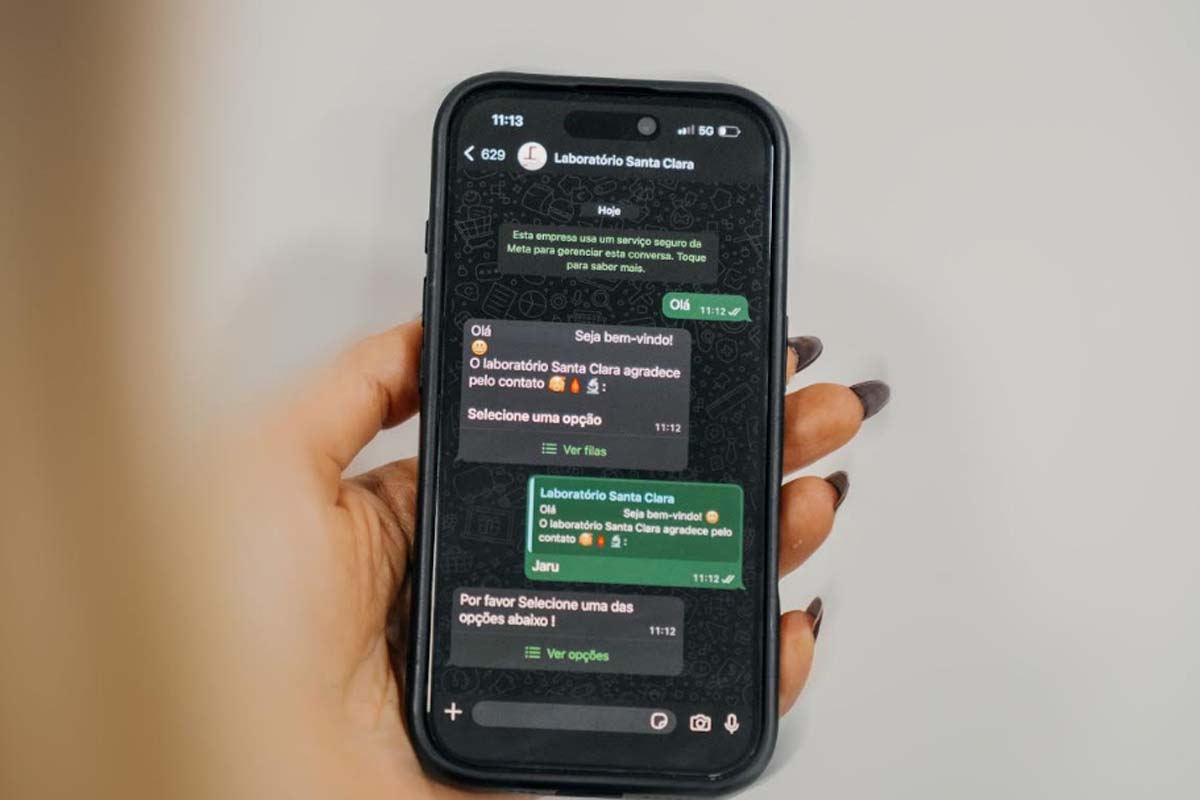 Prefeitura disponibiliza agendamento via WhatsApp para exames laboratoriais realizados pelo SUS