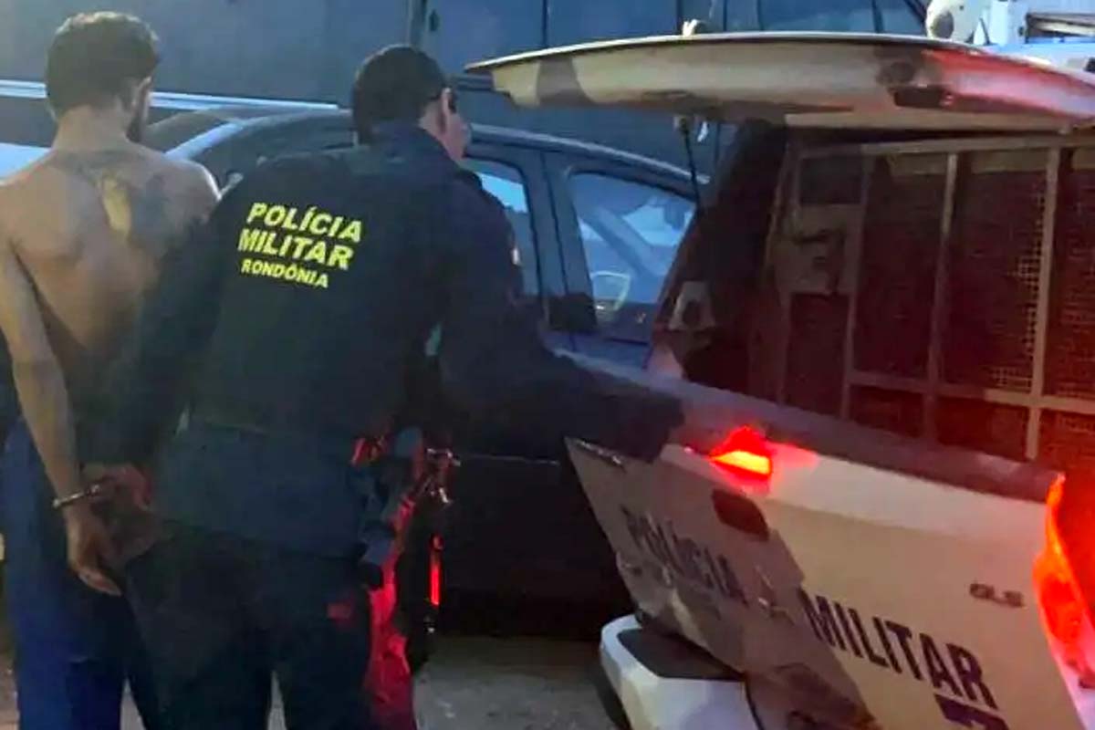 Apenado é preso após tentar golpear irmã e sobrinha com martelo