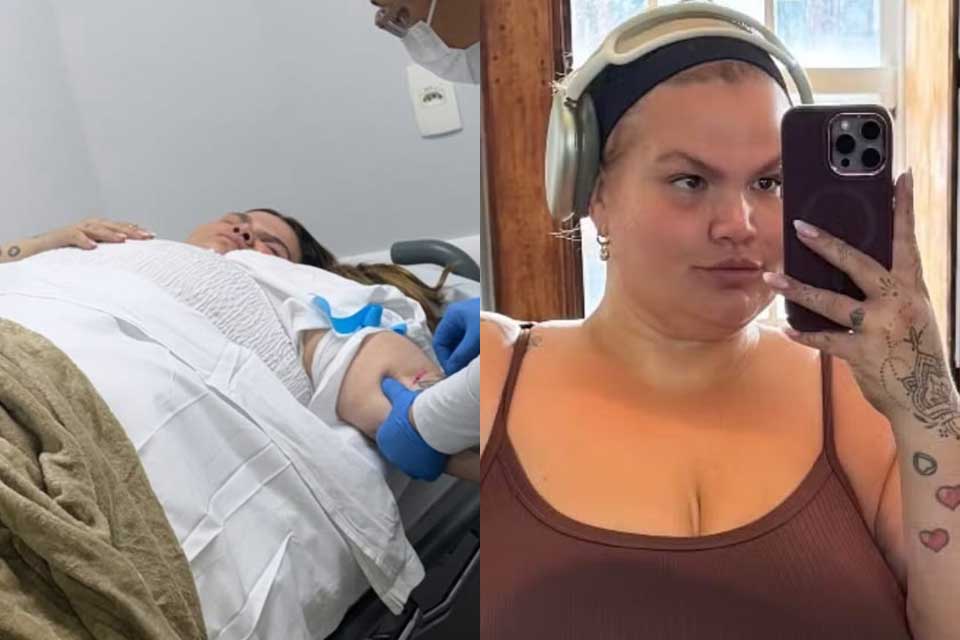 Thais Carla é internada às pressas após desmaiar dentro do carro do marido