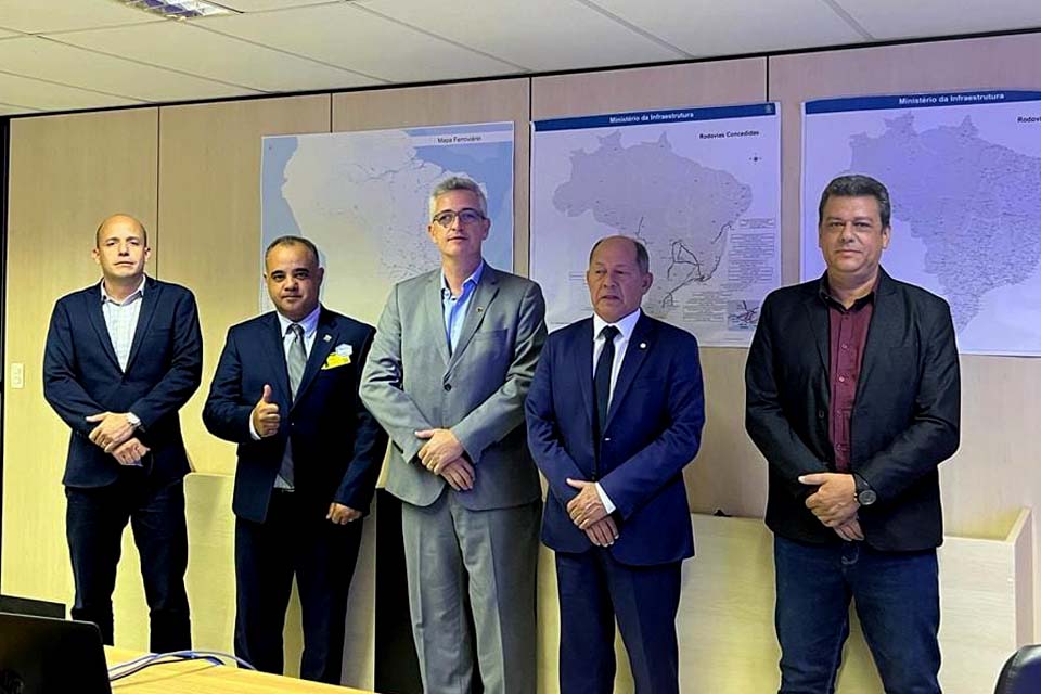 Situação da BR-421 entre Buritis e Nova Mamoré é discutida entre Coronel Chrisóstomo e secretário da Agência de Transportes Terrestres