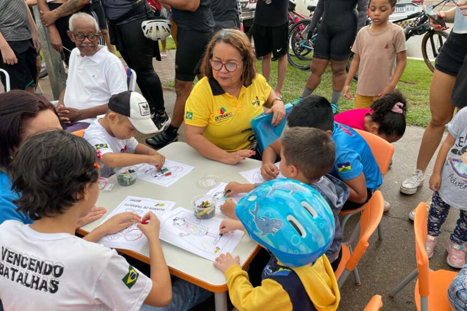 Campanha “Respeite o meu espaço” é lançada pelo Detran Rondônia em 10 municípios 